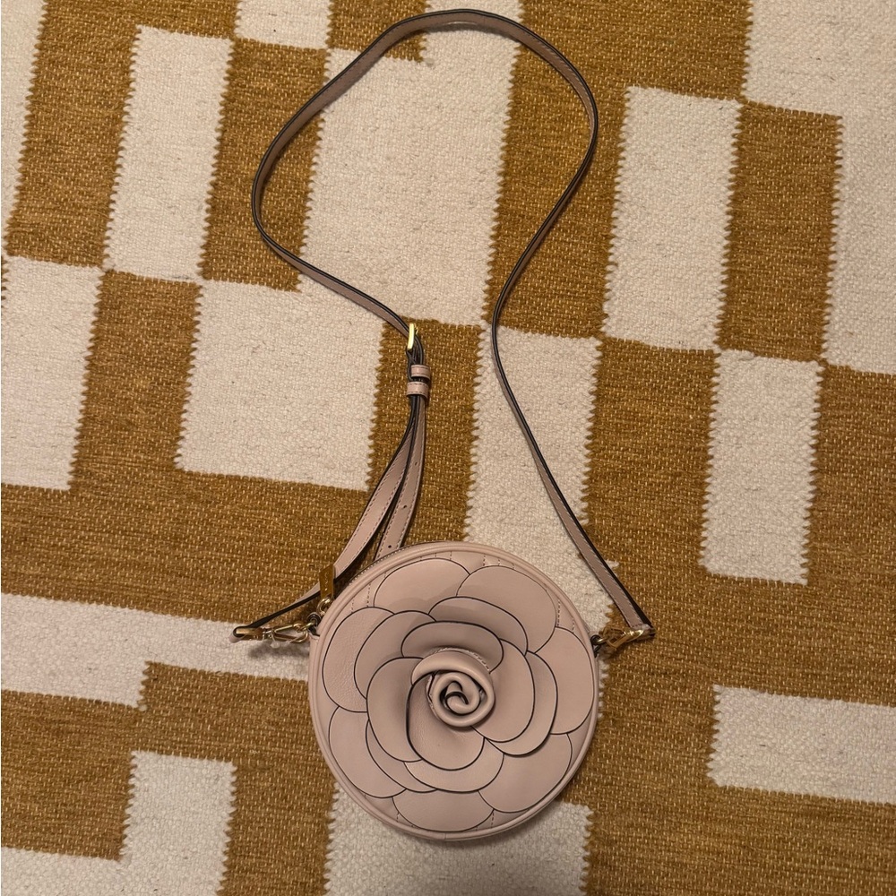 MICHAEL Michael Kors Beige Floral Crossbody Bag
